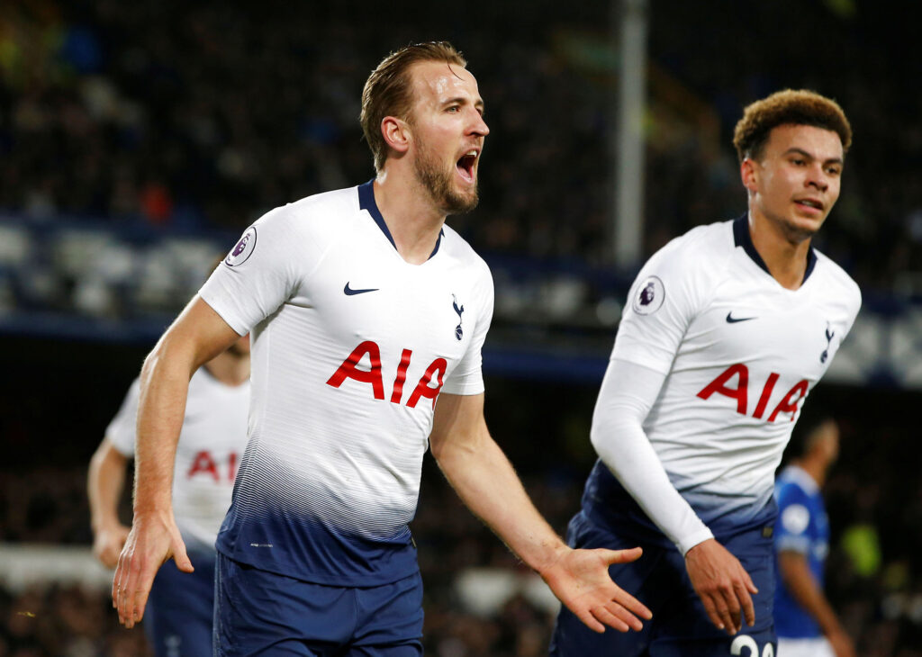 Harry Kane og Dele Alli skal ikke længere spille på samme klubhold, eftersom Alli er skiftet til Everton,