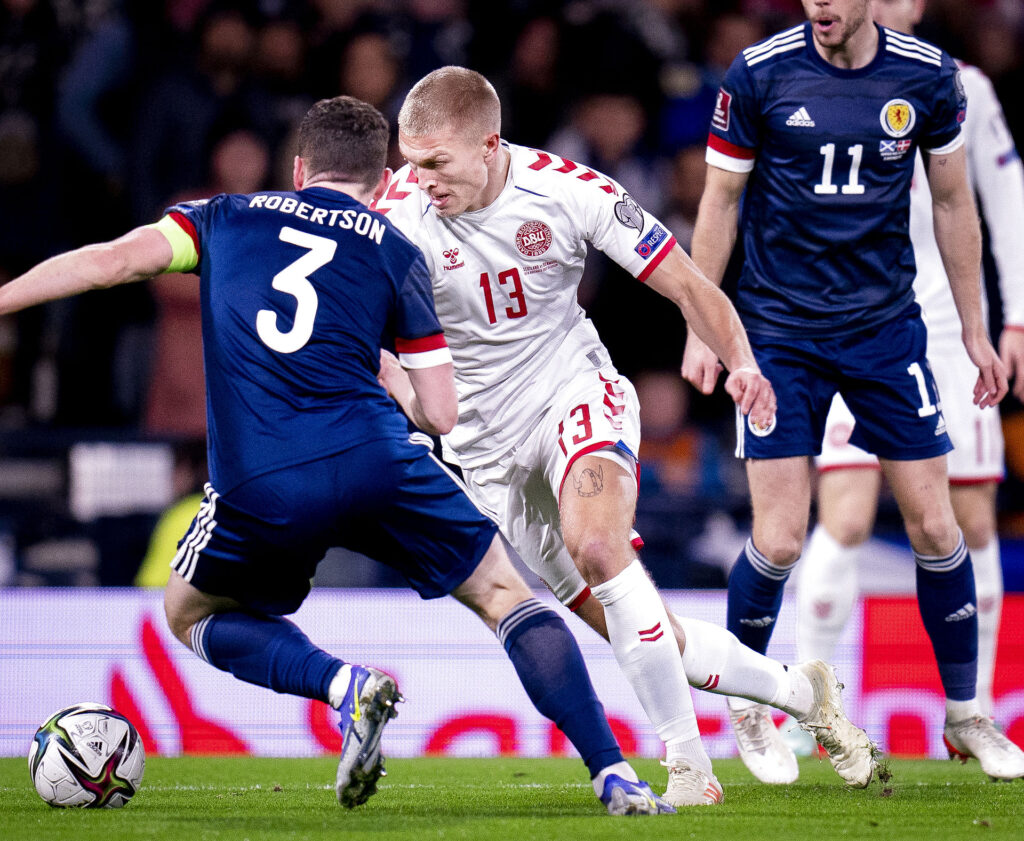 Rasmus Nissen Kristensen og resten af Red Bull Salzburg var ved at skabe den helt store sensation mod Bayern München i Champions League.