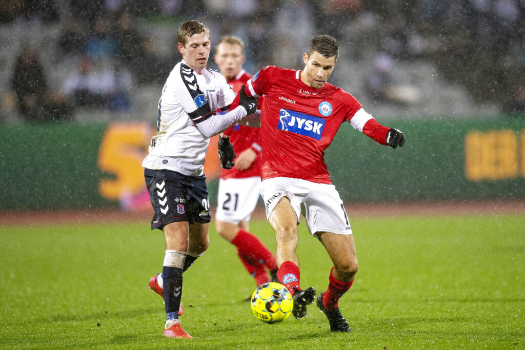 Nicklas Helenius scorede i sidste testkamp for Silkeborg IF