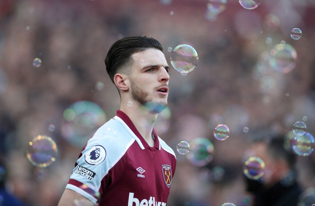 West Ham ønsker angiveligt at gøre Declan Rice til den dyreste englænder nogensinde med nyt prisskilt.