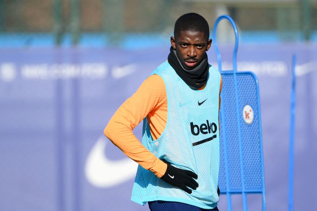 Ousmane Dembele forlod ikke Barcelona i det netop overståede transfervindue