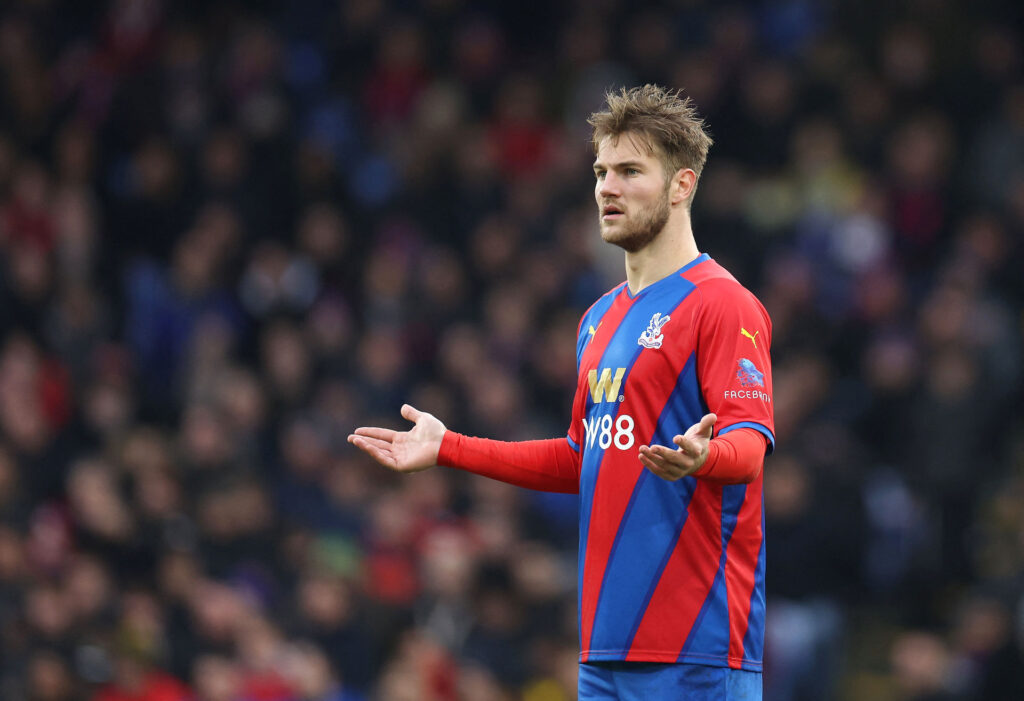 Joachim Andersen i aktion for Crystal Palace