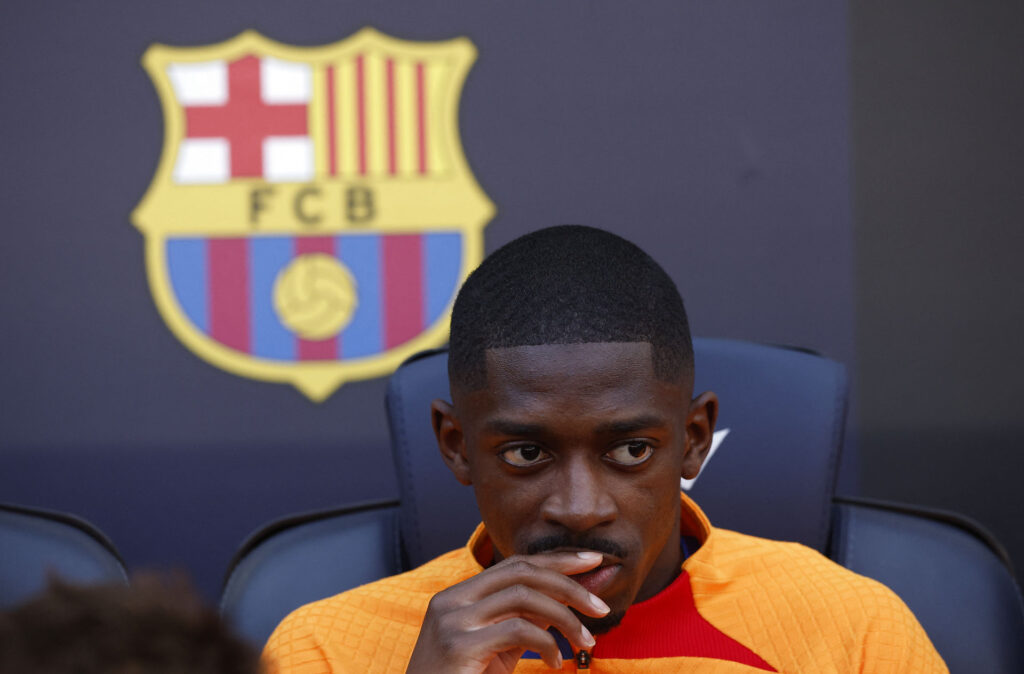 Ousmane Dembele kan snart være fortid i Barca.