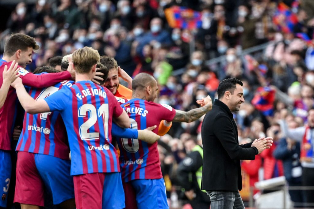 Xavi roser Adama Traoré for sin præstation imod Atletico Madrid.