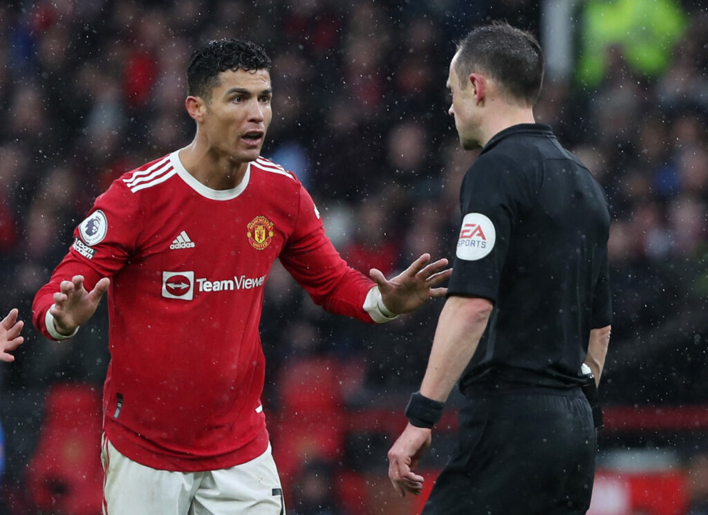 Cristiano Ronaldo har meget ringe stats for Manchester United