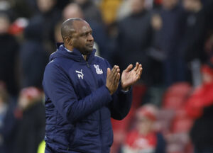 Manager i Crystal Palace, Patrick Vieira, er en af få sorte managers i de bedste ligaer