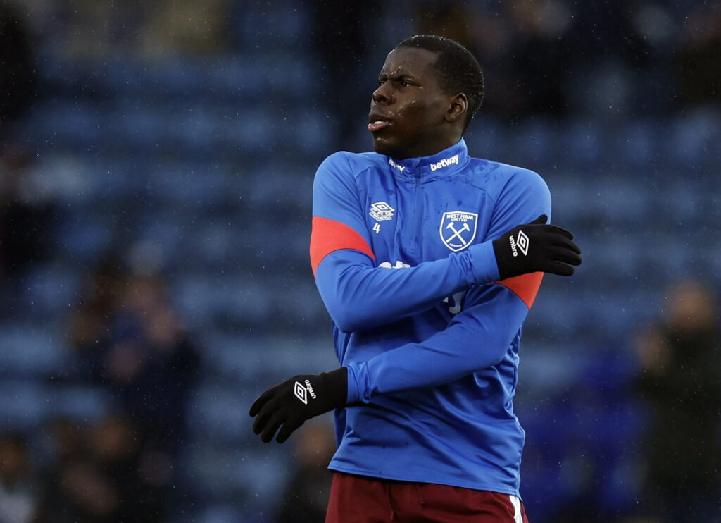 Kurt Zouma spillede ikke kampen søndag aften grundet en skade