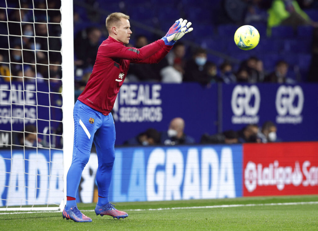 FC Barcelonas tyske målmand, Marc-Andre ter Stegen, fortæller, at klubben er i fremgang.