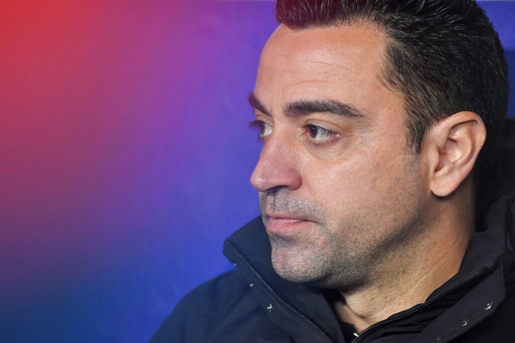 Xavi måtte efter kampen forholde sig til en kontroversiel episode