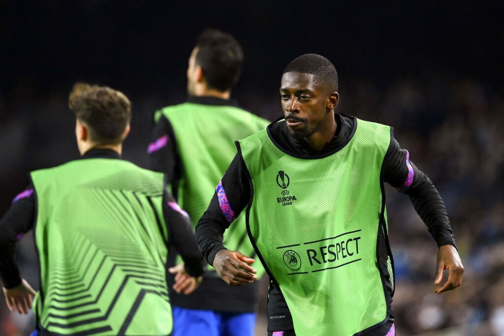 Ousmane Dembélé skal ifølge FC Barcelonas cheftræner, Xavi, nok få vendt pibekoncerten på Camp Nou til klapsalver.