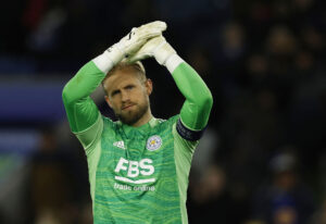 Kasper Schmeichel vandt sammen med resten af Leicester 4-1 over Randers FC i Conference League.