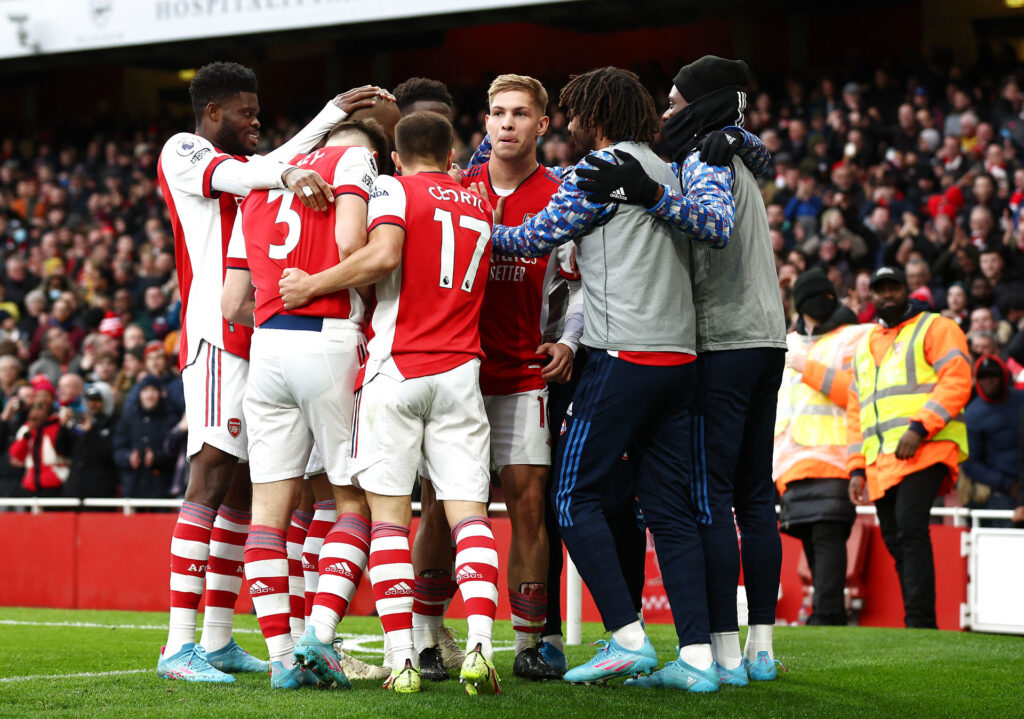 Arsenal sejrede 2-0 hjemme over Brentford uden Christian Eriksen i Premier League.