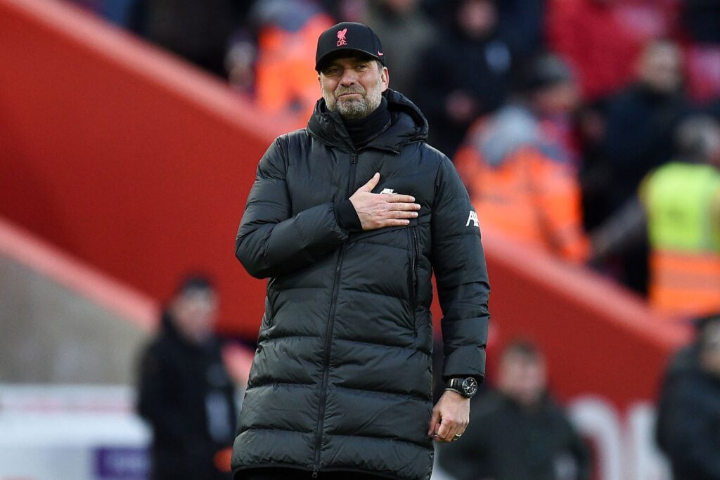 Jürgen Klopp Liverpool Manchester City Premier League