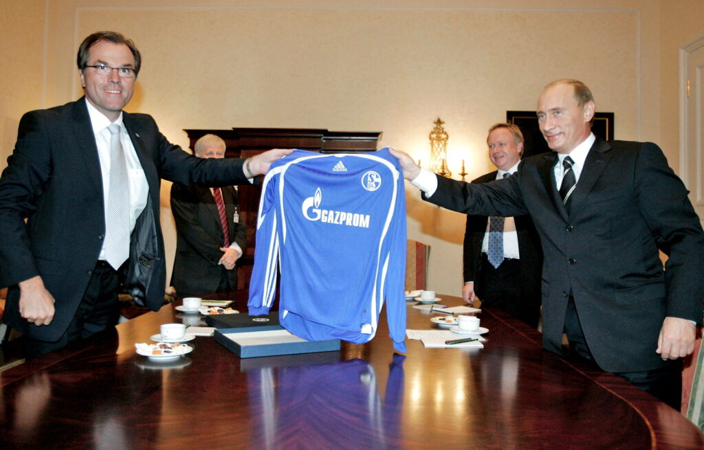 Schalke 04 Rusland Ukraine Gazprom Putin