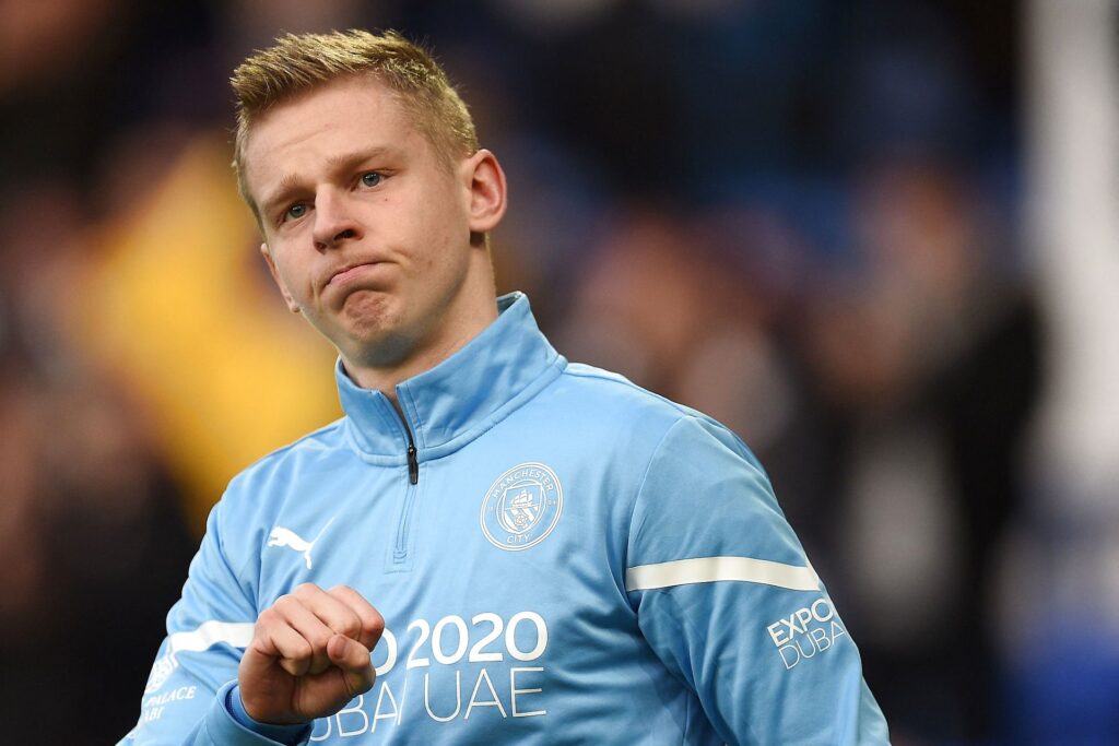 Oleksandr Zinchenko MAnchester City Ukraine