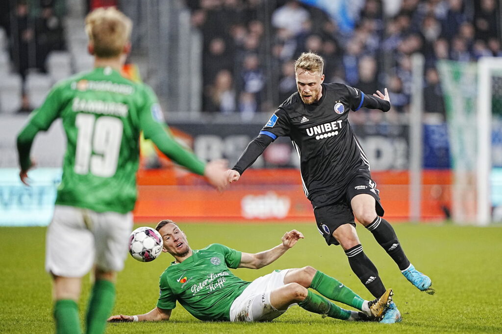 Nicolai Jørgensen kom på måltavlen, da FCK vandt 0-2 ude mod Viborg FF i Superligaen.