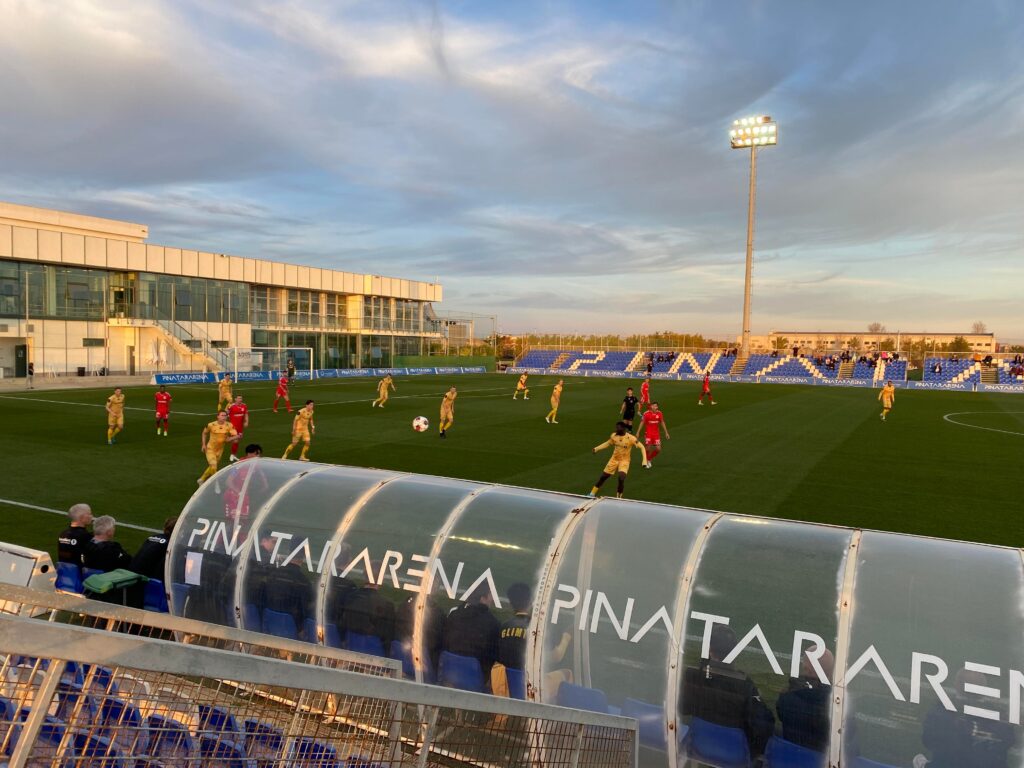 AGF og Bodø/Glimt spillede torsdag aften træningskamp i sydspanske Murcia