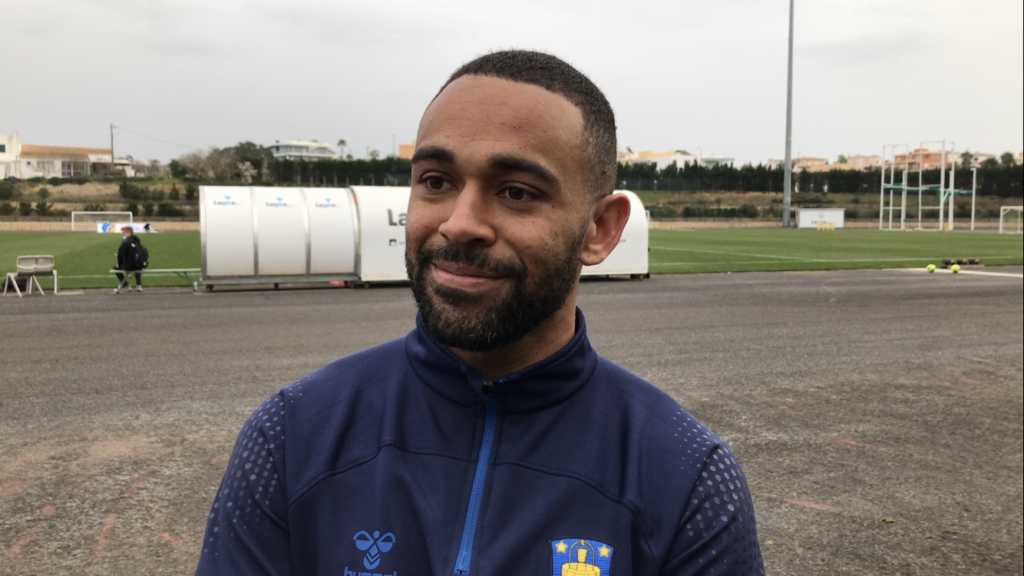 Kevin Mensah scorede i 2-1 sejren ved Atlantic Cup for Brøndby IF.