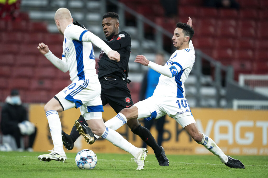 FC Midtjylland møder FCK i Superligaen.