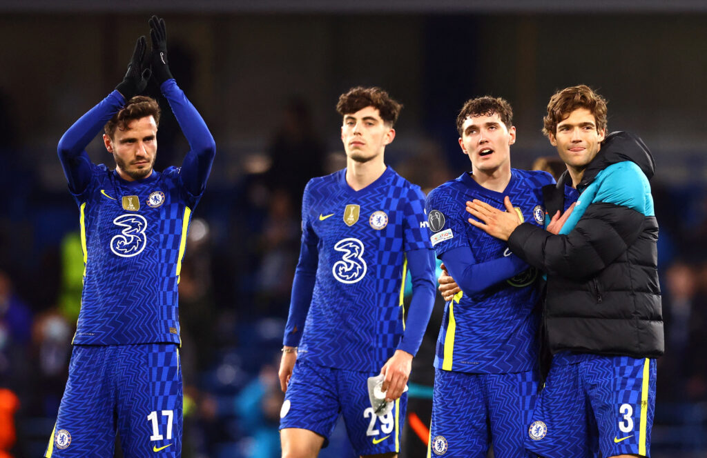 Marcos Alonso Chelsea Andreas Christensen Kai Havertz Saul