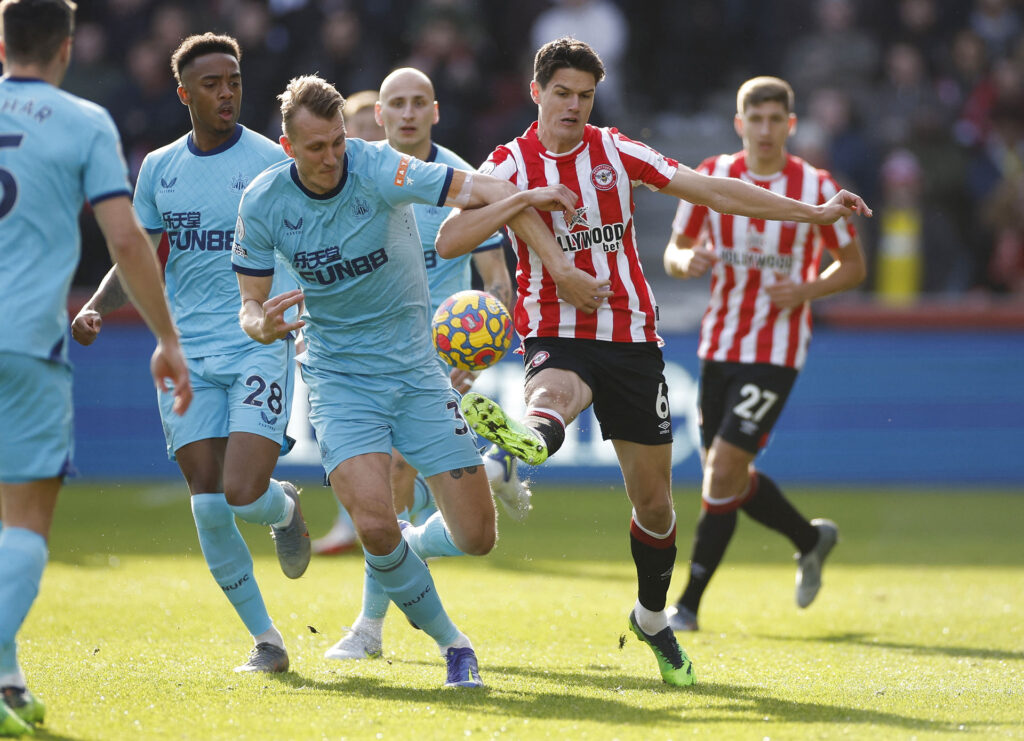 Christian Nørgaard sætter ord på Christian Eriksens rolle i Brentford.