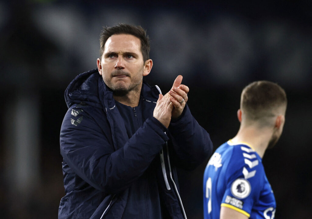 Frank Lampard undskyldning Everton Premier League Manchester City straffespark VAR Rodri