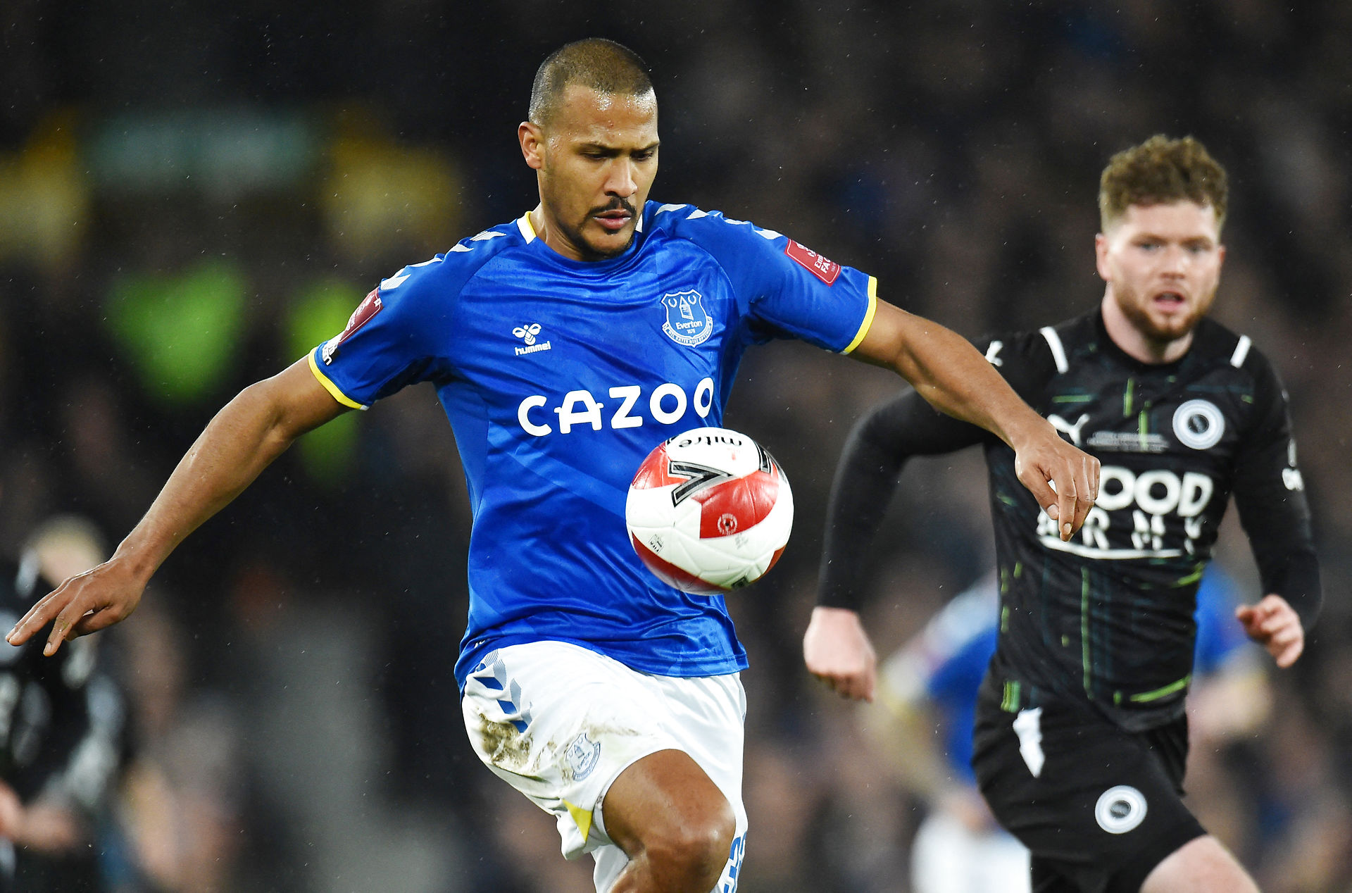 Kontrollerende Everton videre i FA Cup efter sejr over hold fra femtebedste række Foto: Peter Powell/Reuters/Ritzau Scanpix.