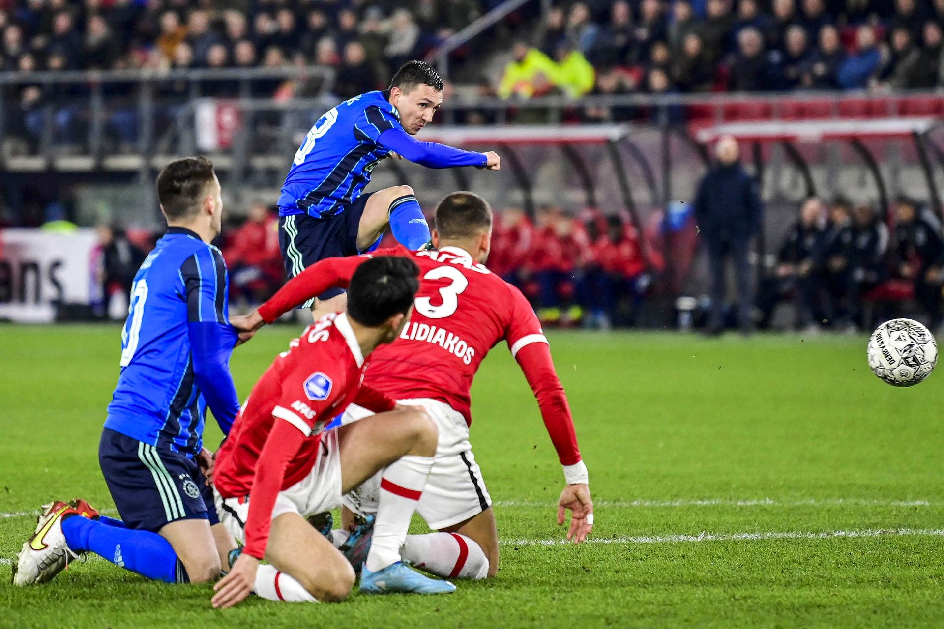 Ajax i pokalfinalen på bekostning af Vindahl og AZ Foto: Ed Van De Pol/AFP/Ritzau Scanpix