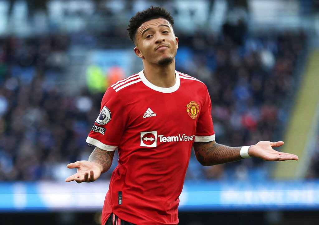 Manchester Uniteds Jadon Sancho fortæller, at han har lært meget af sin første sæson i klubben.