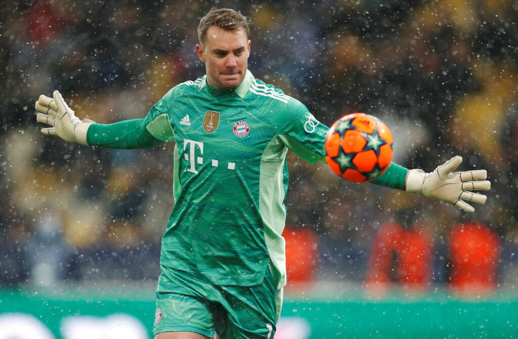 Manuel Neuer er tilbage i målet for Bayern München i Champions League.