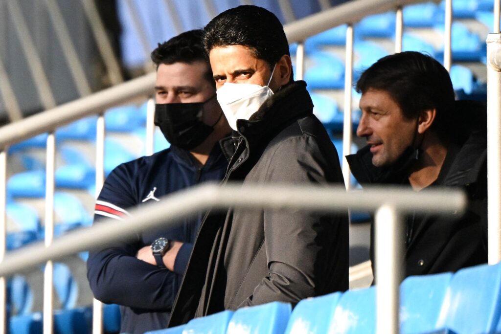 Paris Saint-Germains præsident, Nasser Al-Khelaifi, var alt andet end tilfreds efter nederlaget til Real Madrid i Champions League.