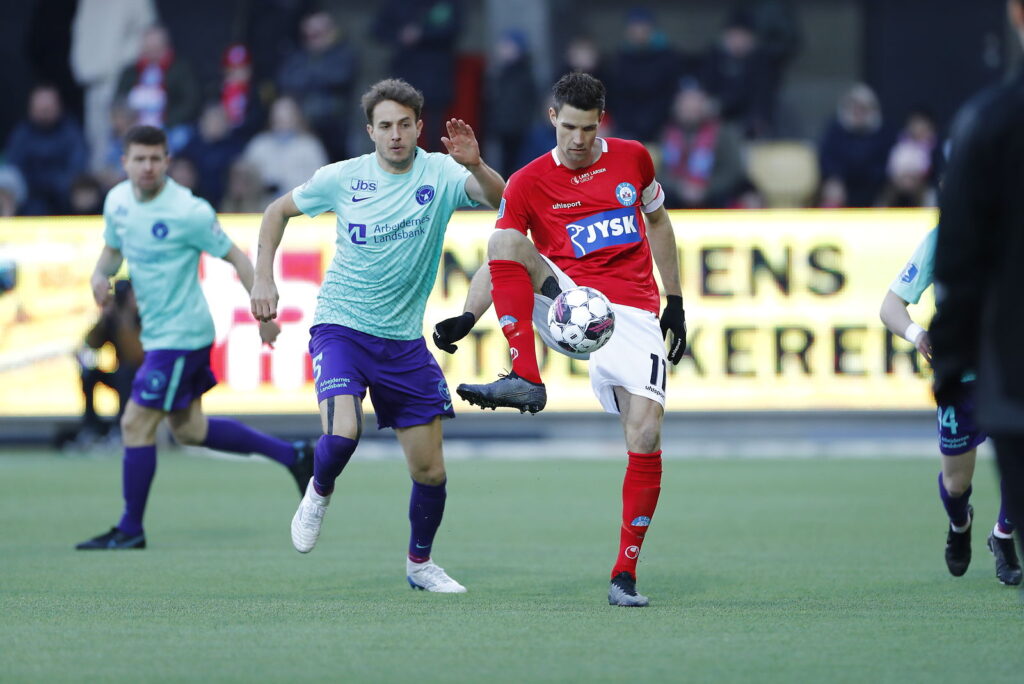 Silkeborg mødte FCM i et sandt midtjyske derby