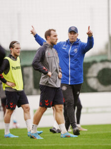 Kasper Hjulmand Christian Eriksen DBU