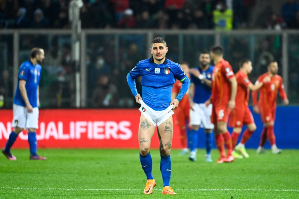 Marco Verratti kalder Italiens chokexit fra VM for et mareridt.