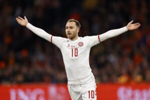 Christian Eriksen landskamp Parken Serbien