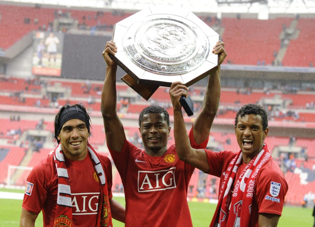 Patrice Evra Manchester United.