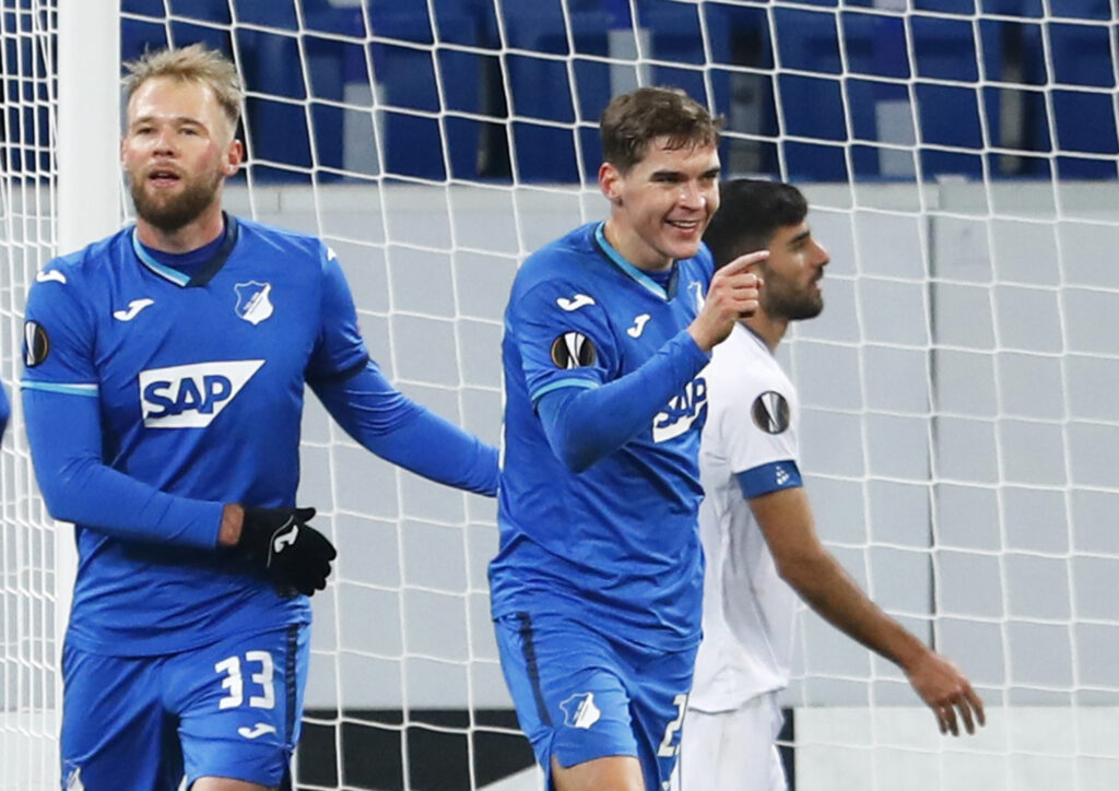 Robert Skov lynede i sit comeback for Hoffenheims reserver