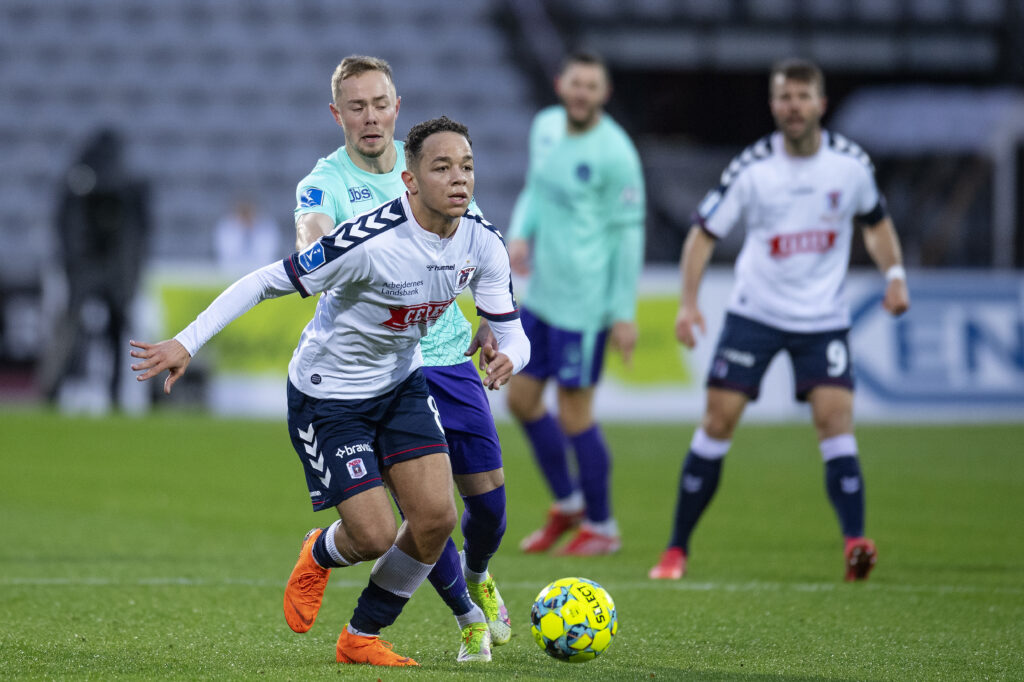 Mikael Anderson er tilbage fra sin karantæne for AGF og er klar til at spille mod Viborg FF i Superligaen.