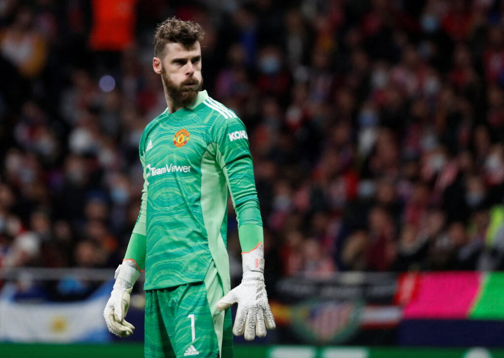 David de Gea føler sig pinligt berørt over at spille i Manchester United denne sæson.