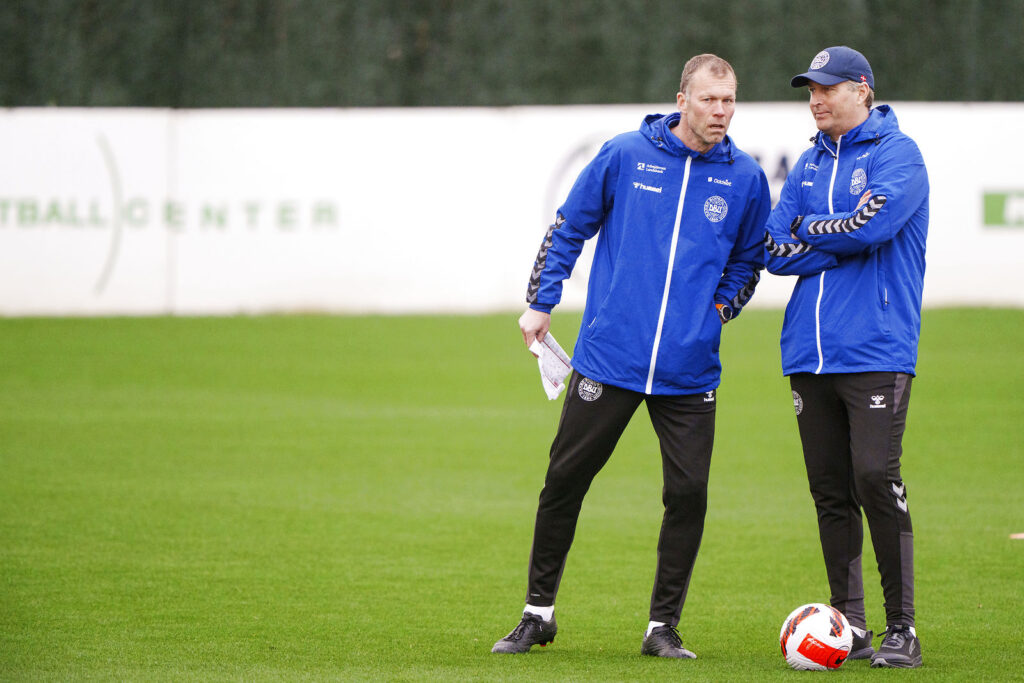 Kasper Hjulmand Morten Wieghorst Danmark Landsholdet