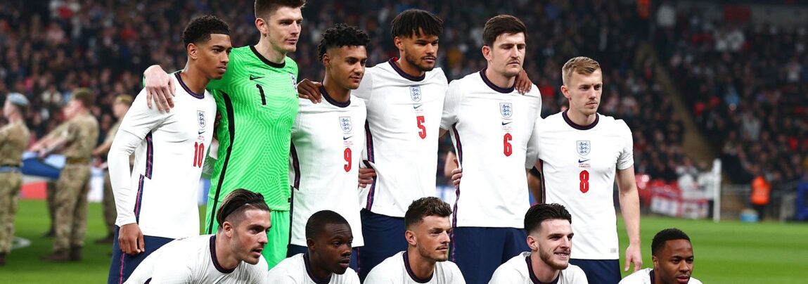England er klar til VM 2022 i Qatar. Se England VM trup her.