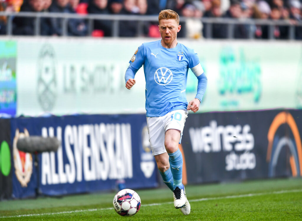 Hugo Larsson Anders Christiansen Malmö FF Allsvenskan debut talent