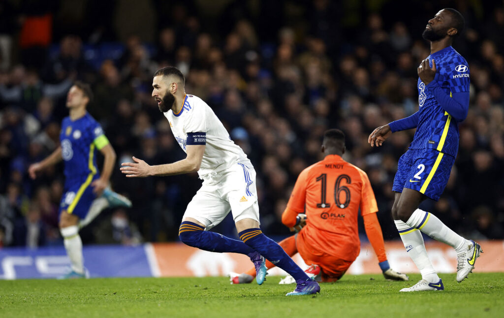 Karim Benzema Antonio Rüdiger Edouard Mendy Chelsea Real Madrid Champions League