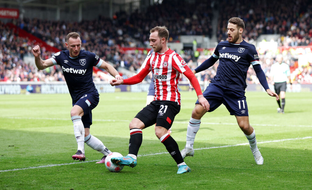 Christian Eriksen Brentford Premier League