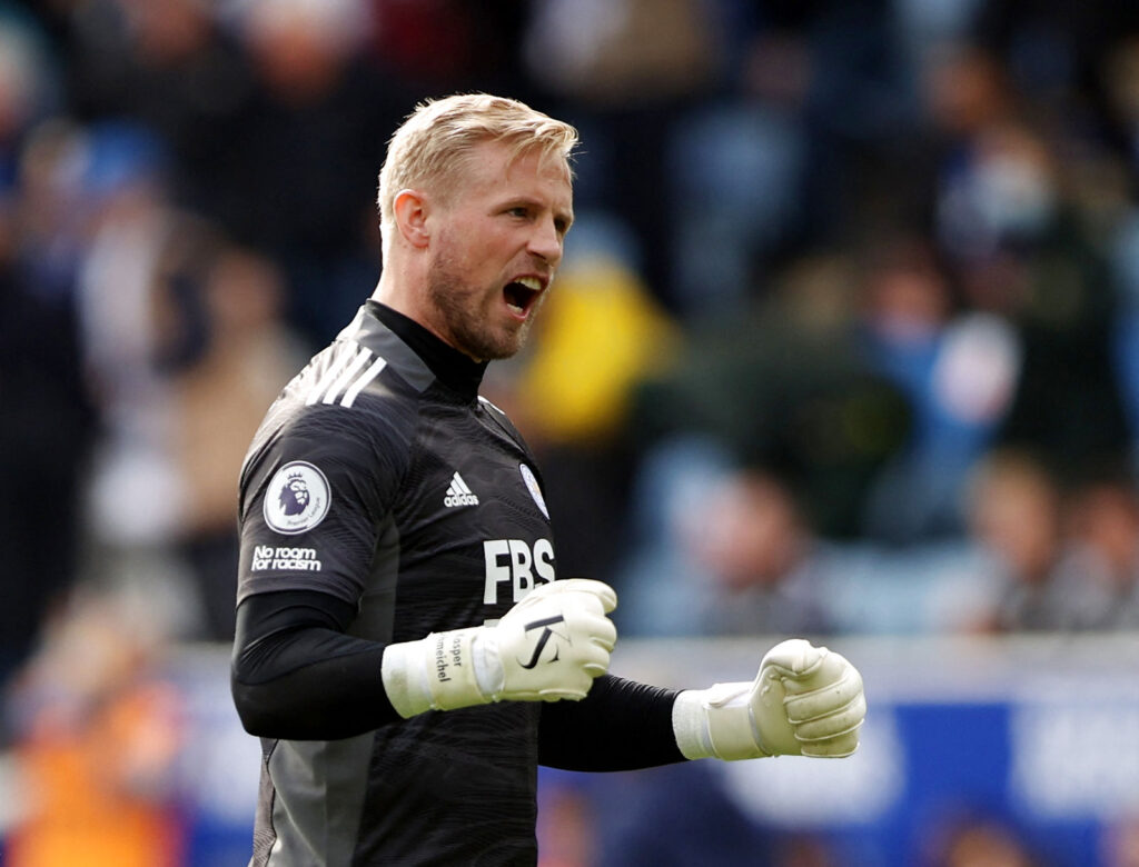 Kasper Schmeichel Leicester Crystal palace Norwich Burnley