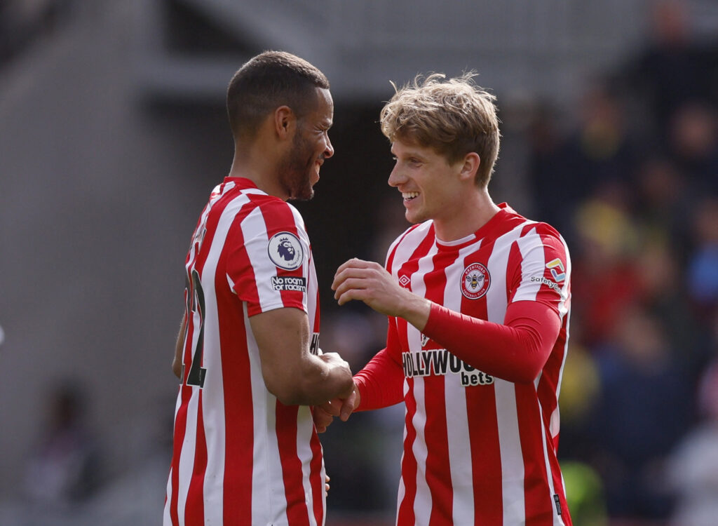 Zanka er ude resten af sæsonen for Brentford i Premier League.