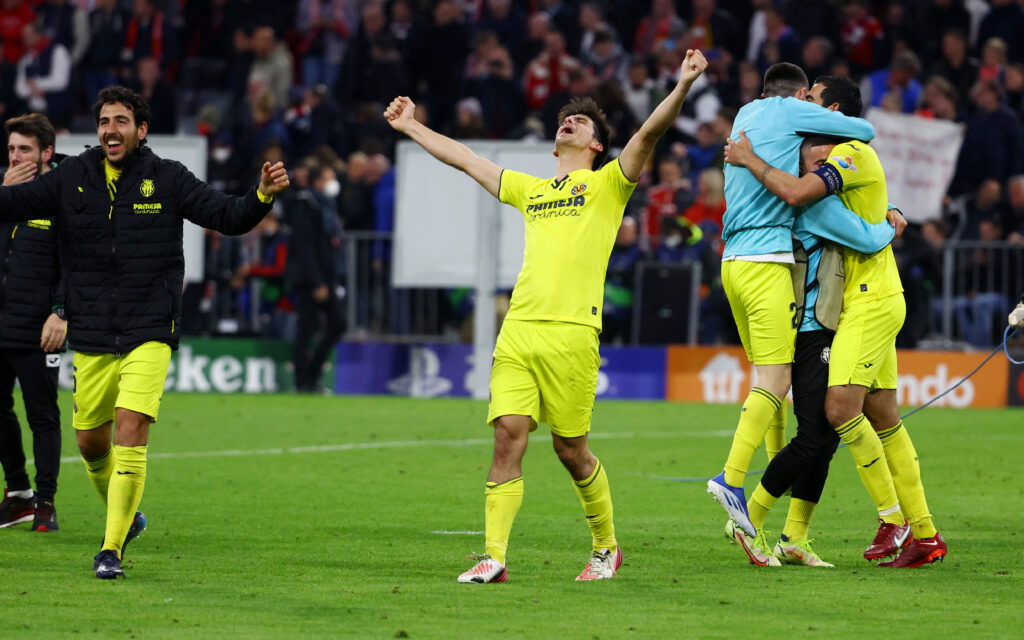 Dani Parejo fra Villarreal langer ud efter Bayern München og cheftræneren Julian Nagelsmann efter kvartfinalen i Champions League.