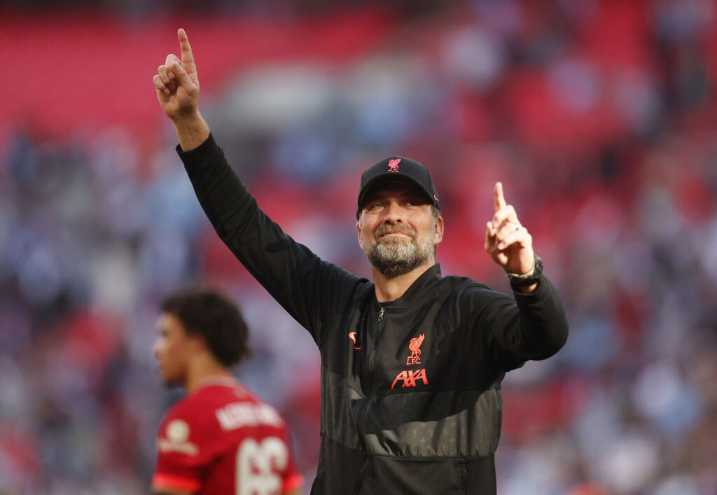 Jürgen Klopp mener, Liverpools første halvleg mod Manchester City i FA Cup-semifinalen var holdets bedste under ham som manager