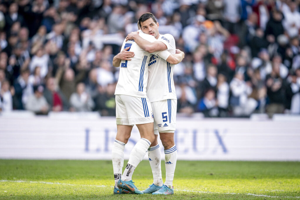 David Khocholava og F.C. København møder søndag Randers FC hjemme i Parken.