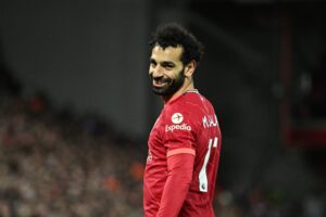 Mohamed Salah vil vinde både Premier League og Champions League med Liverpool.